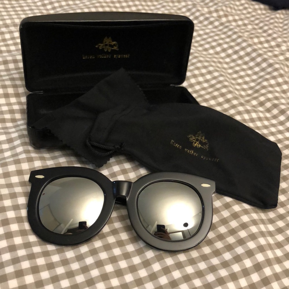 Karen Walker Super Worship Mirror Sunglasses